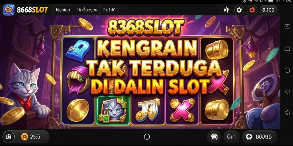 Tampilan menakutkan dari gameplay <strong>8368SLOT</strong> yang mendebarkan.