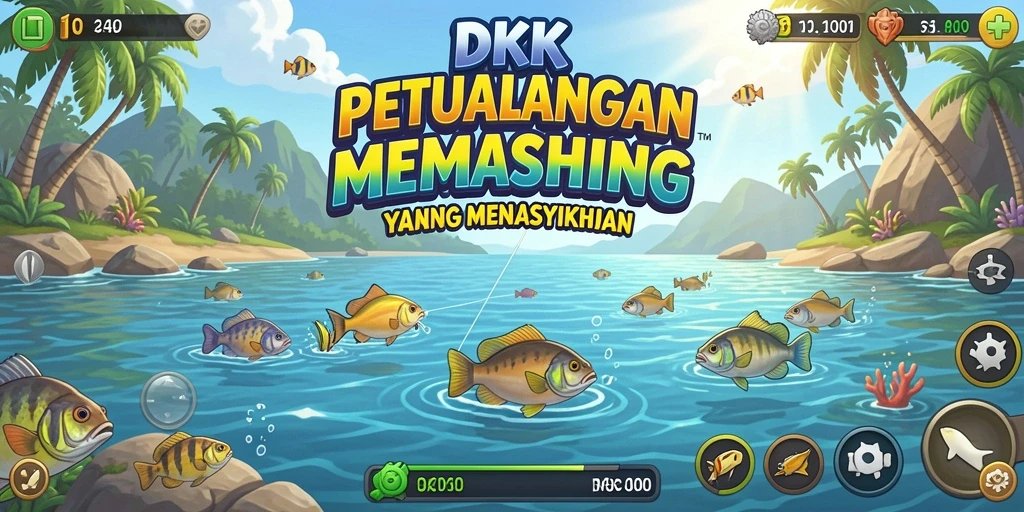 Tangkapan ikan besar di DKK yang menunjukkan gameplay menarik.