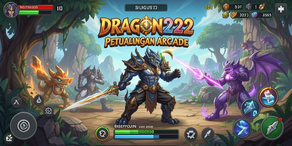 Gameplay seru dengan rintangan menarik di DRAGON222.