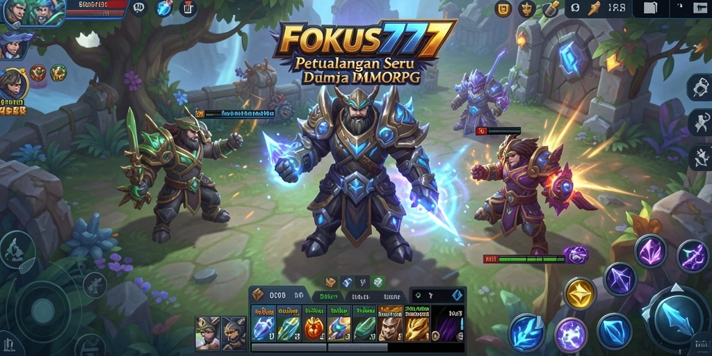 Gameplay FOKUS777 yang seru dan menantang di dunia MMORPG.