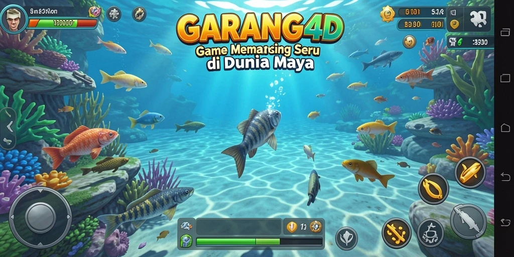 Screenshot GARANG4D menampilkan pengalaman memancing yang mendebarkan.