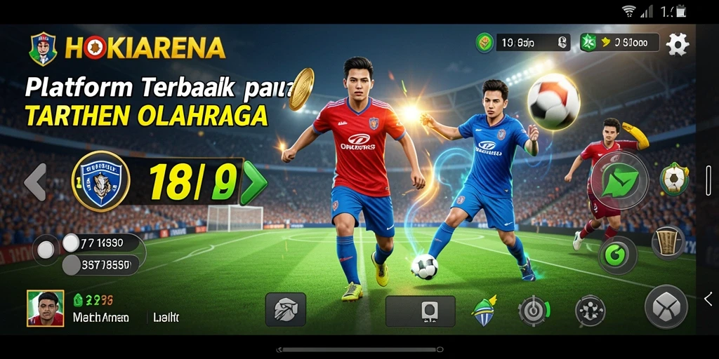 Tampilan gameplay HOKIARENA yang interaktif dan menarik.