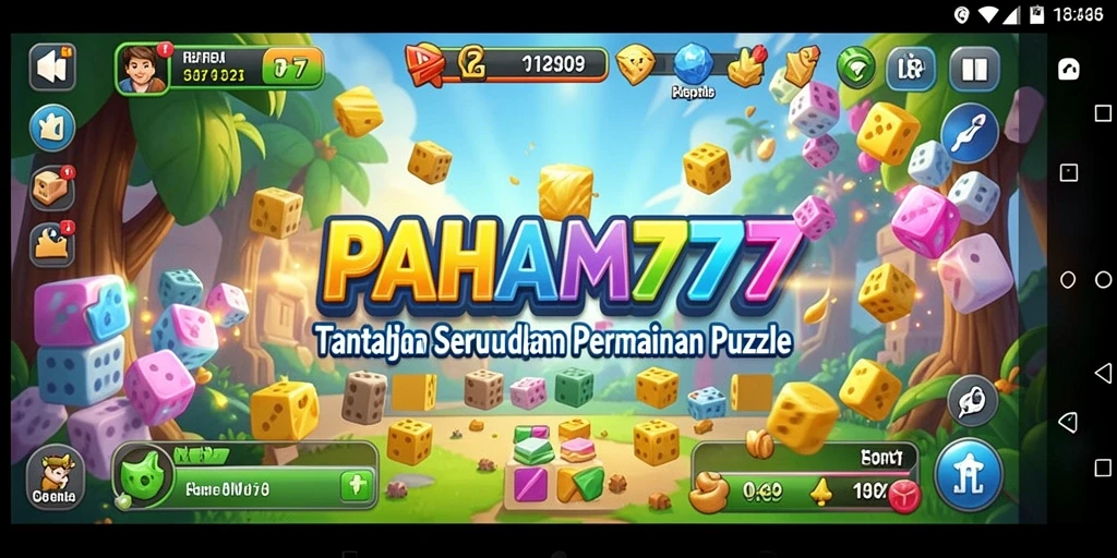 Tampilan gameplay PAHAM777 yang menarik di layar utama.